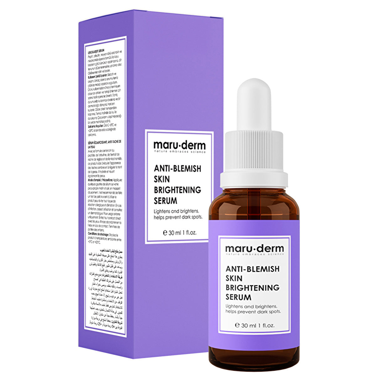 Maruderm Dark Spot Reducing Serum 30ml - Skin Brightening Formula - Image #2