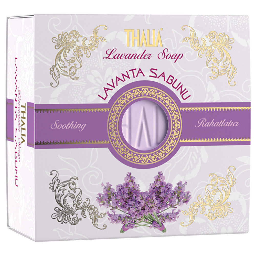 Thalia Natural Lavender Soap 150g - Nourishing Formula | Eco-Friendly - Image #1