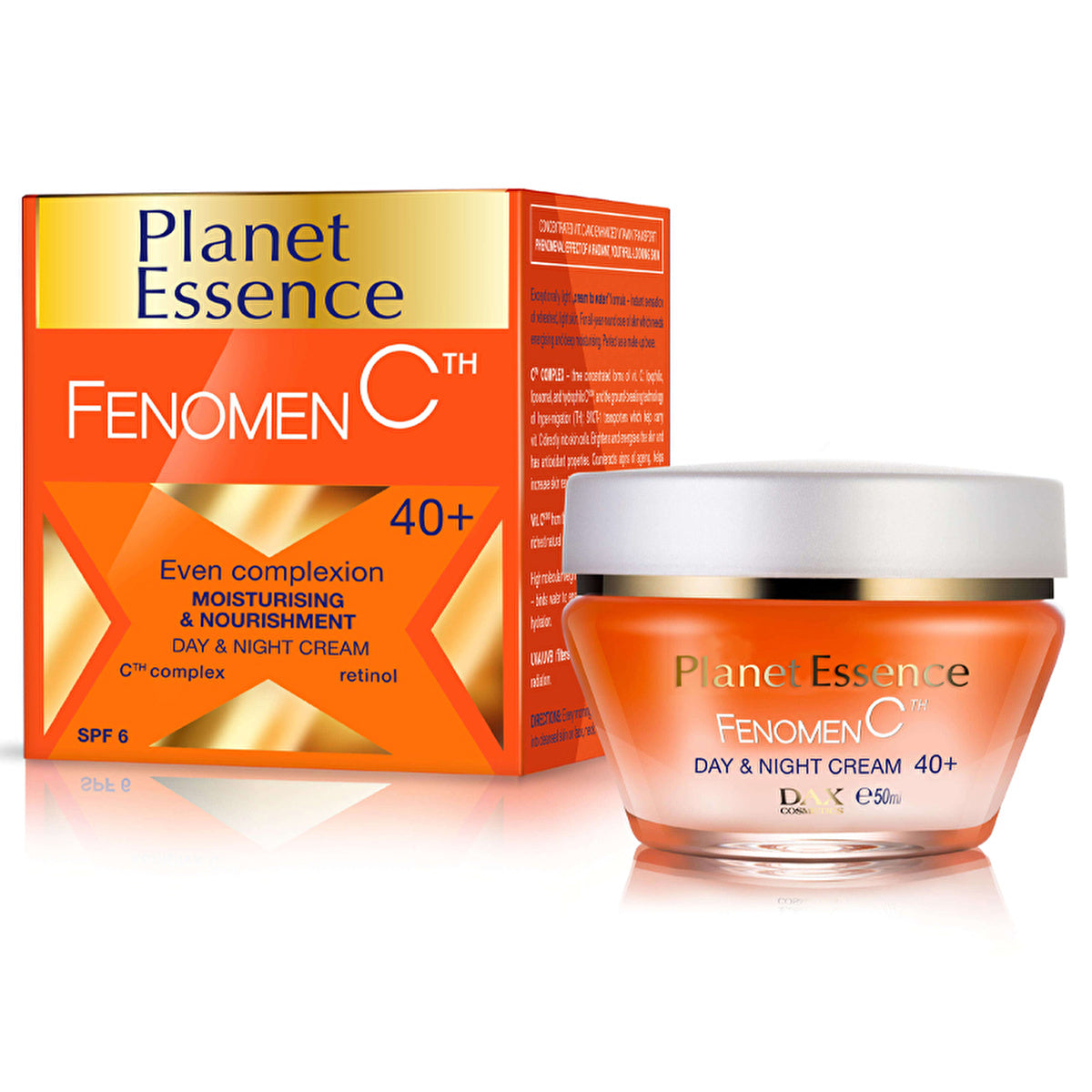 Planet Essence Fenomen C Anti-Aging Moisturizer 50ml - Day & Night Cream | For 40+