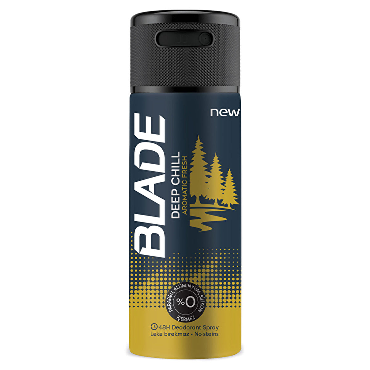 Blade Deep Chill Men's Deodorant Spray 150ml - Fresh Scent | Long-Lasting