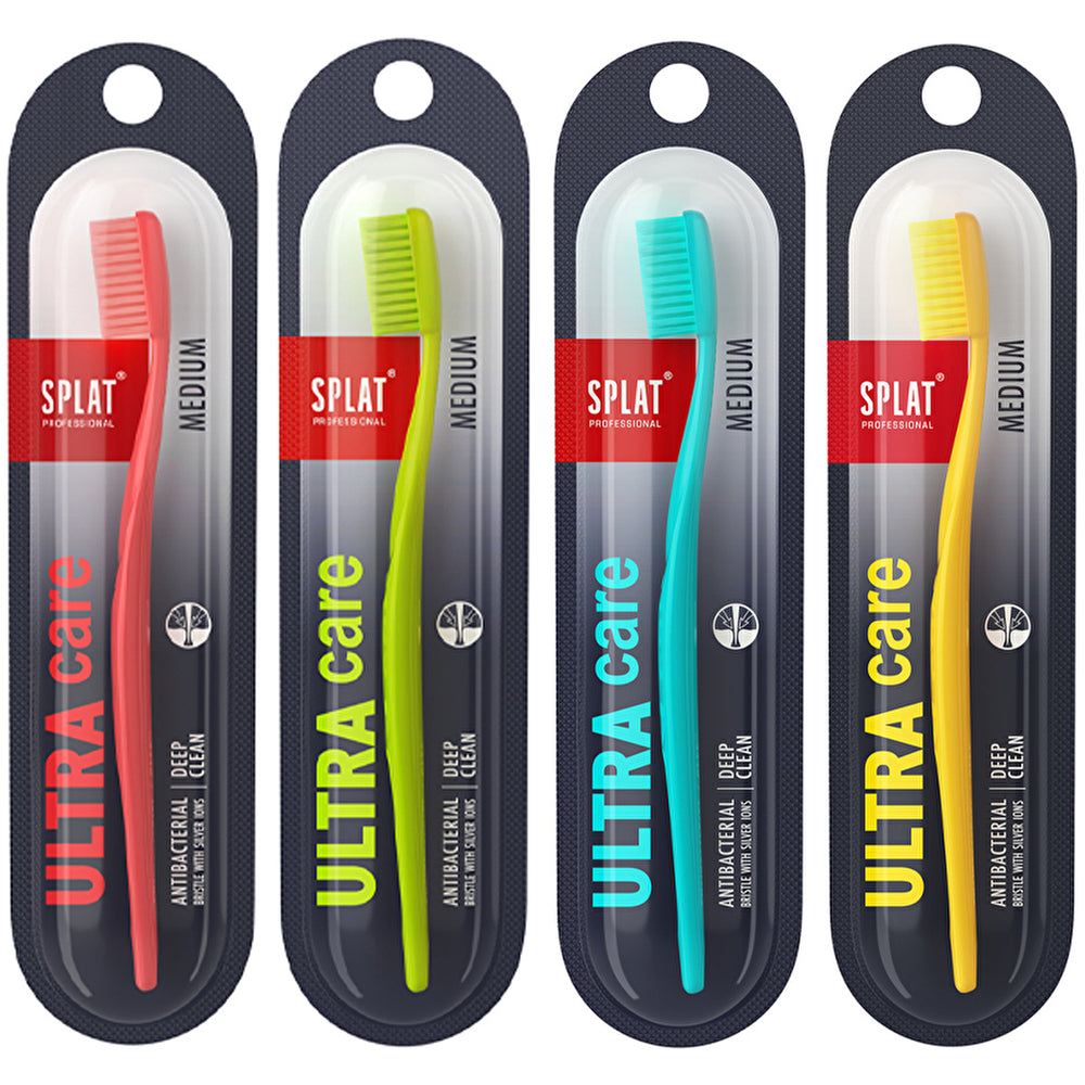 Splat Professional Ultra Care Toothbrush Medium - Assorted Colors - Image #1
