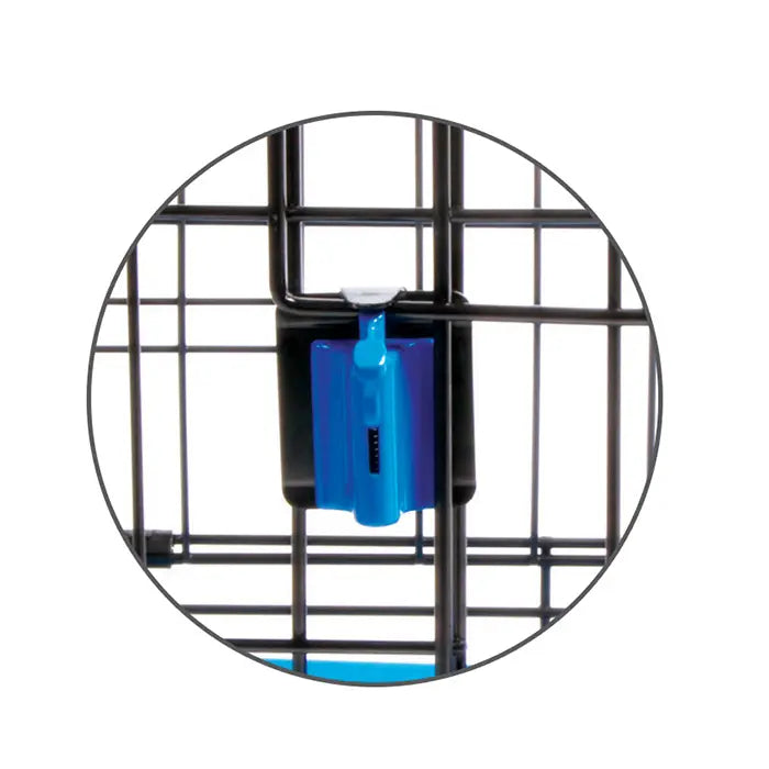M-Pets Voyager Double Door Dog Crate Blue 106x71x76cm