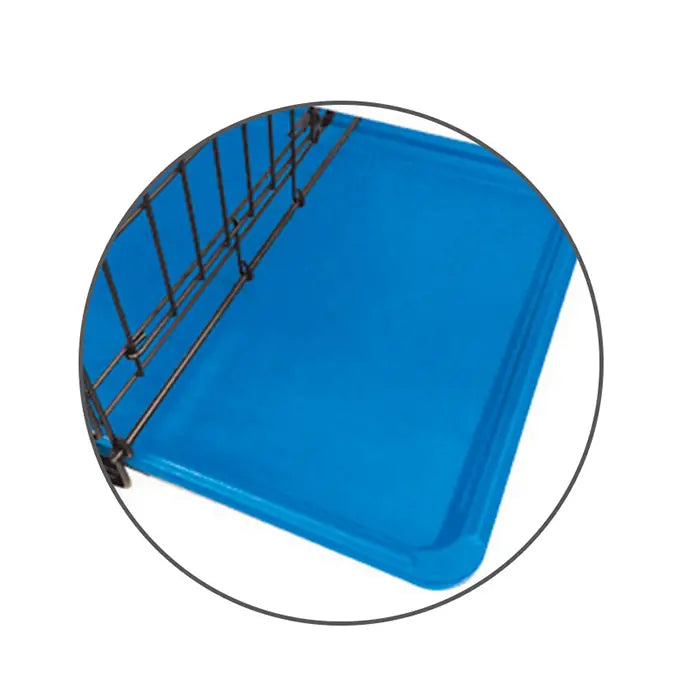 M-Pets Voyager Double Door Dog Crate Blue 106x71x76cm