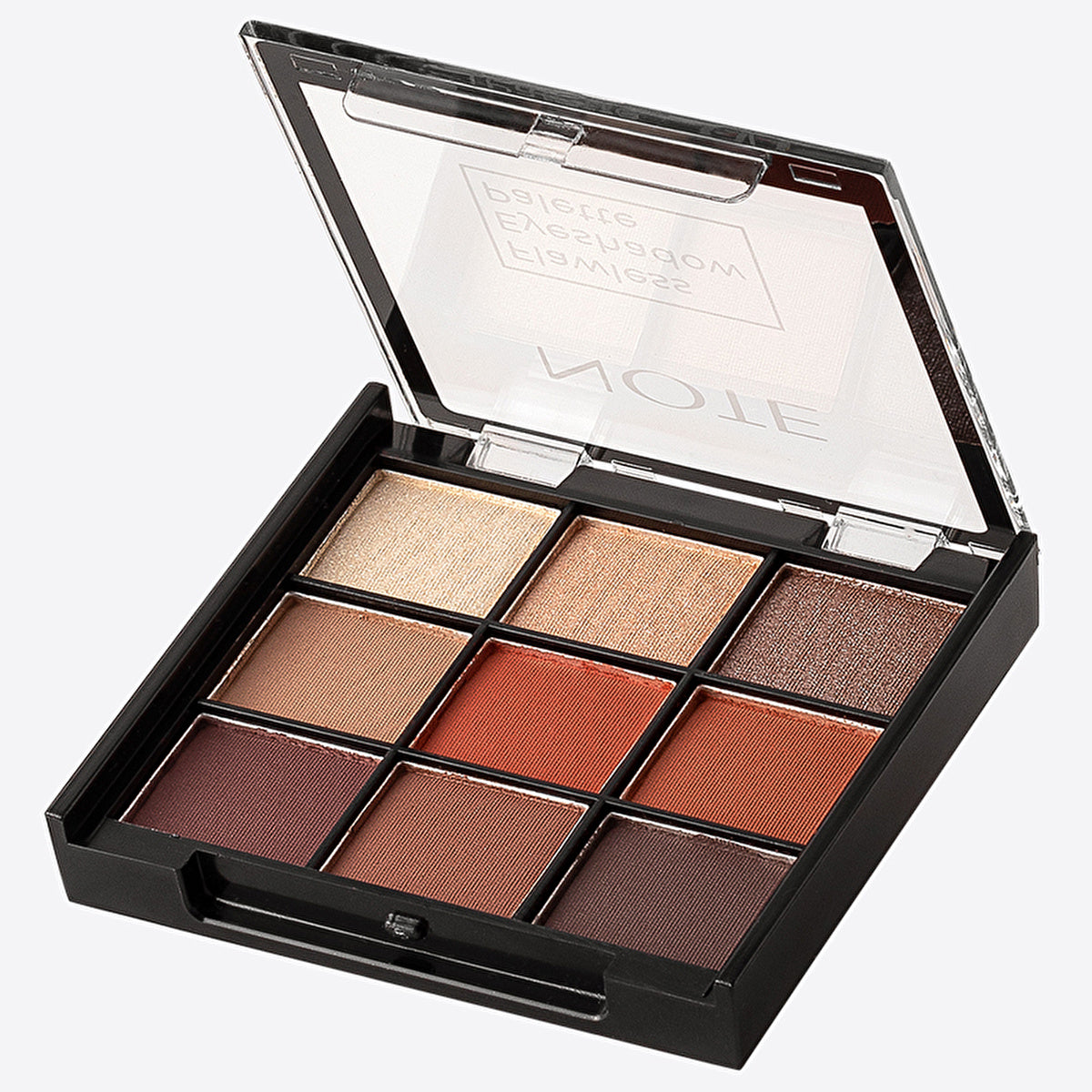 Note Flawless Eyeshadow Palette 01 Sunset Shine - Vibrant Colors