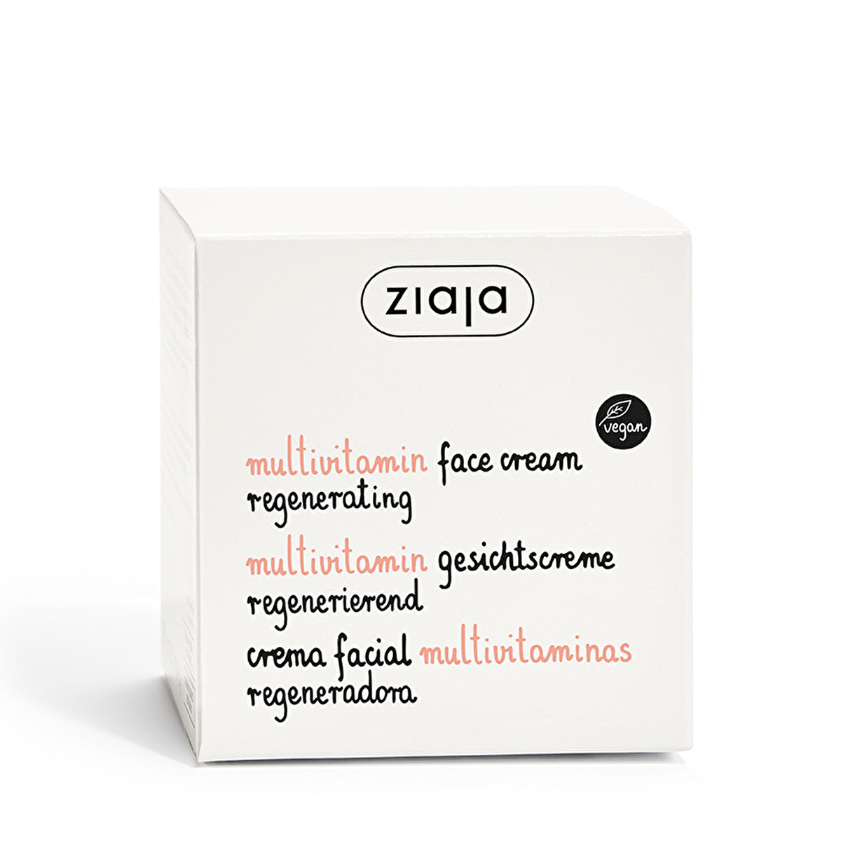 Ziaja Multivitamin Moisturizing Face Cream 50ml - Anti-Aging Formula | Vegan