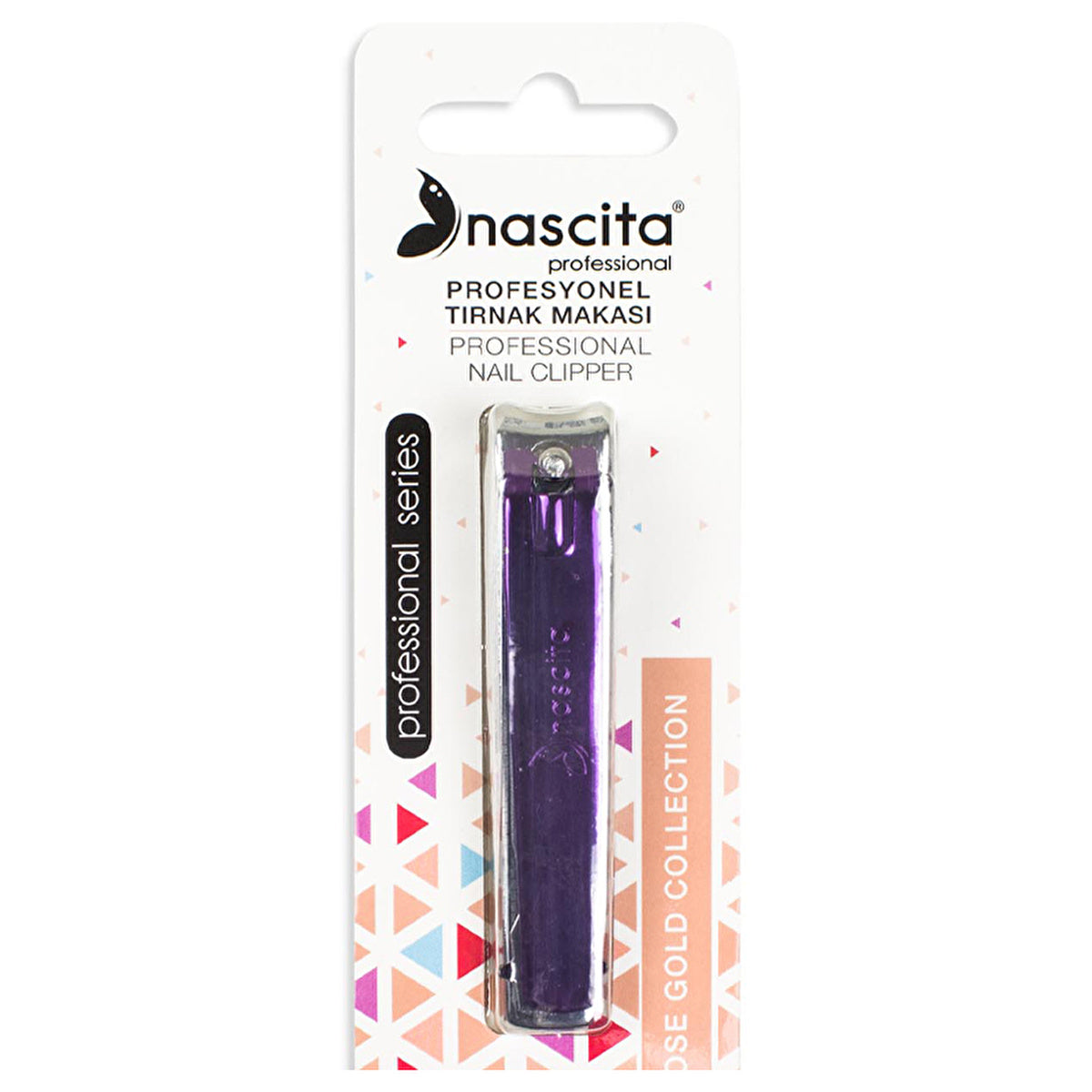 Nascita Large Purple Nail Clipper 18 - Professional Quality - Image #2