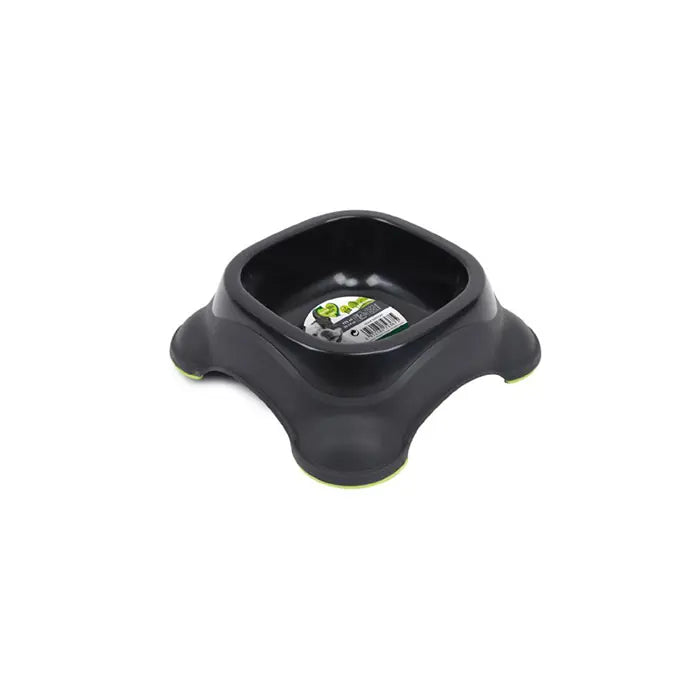 M-Pets Eco Plastic Pet Food Bowl Black 775ml