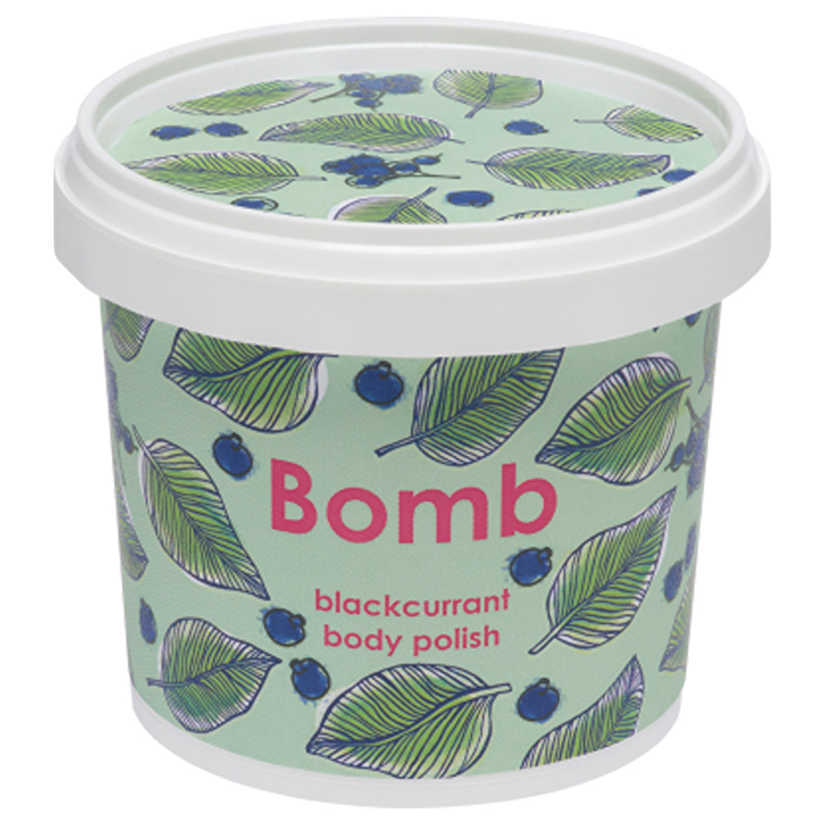 Bomb Cosmetics Blackcurrant Body Scrub 375g - Exfoliating Cream | Eco-Friendly