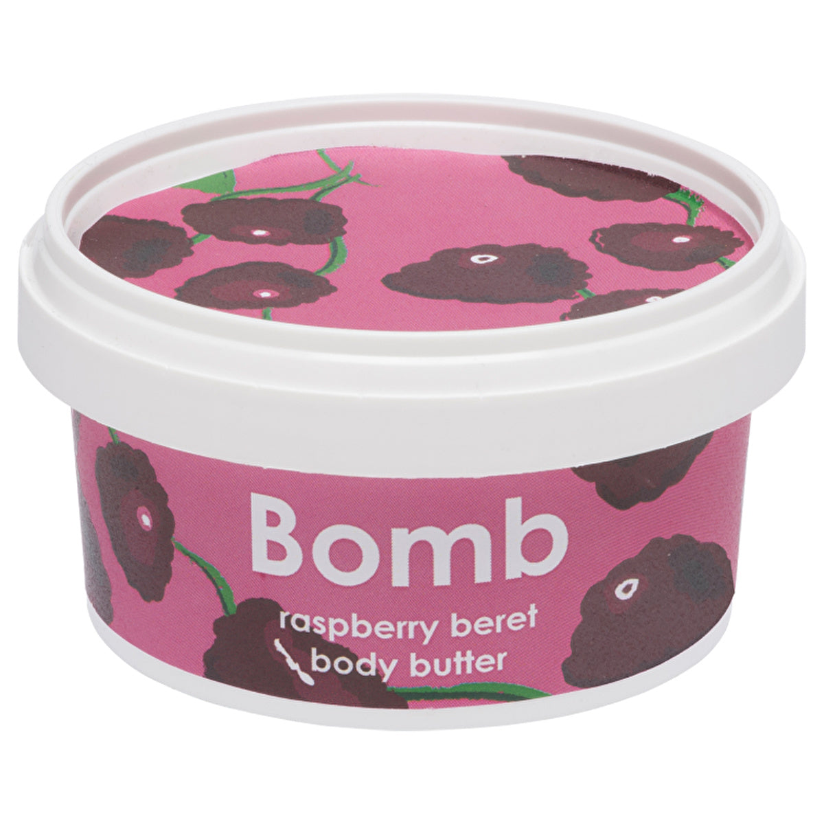 Bomb Cosmetics Raspberry Beret Body Lotion 200ml - Enriched with Shea Butter | Moisturizing