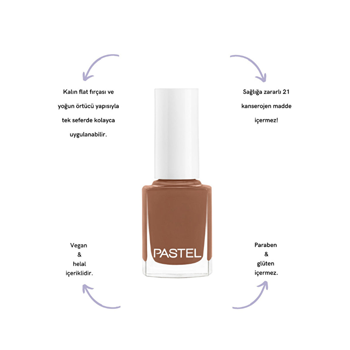 Pastel Nail Polish 378 - Stunning Fashion Colors | Vegan & Cruelty-Free - Image #1