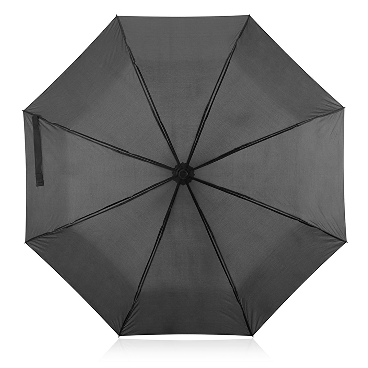 Eklips Black Manual Umbrella - Durable Wind-Resistant Design - Image #3