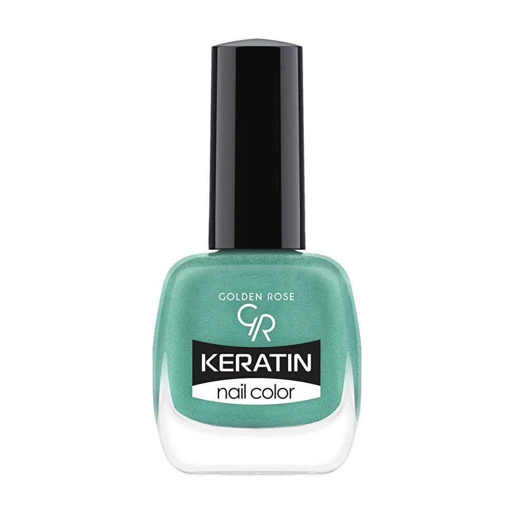 Golden Rose Keratin Nail Color 73 - Long-Lasting Shine | Nail Polish