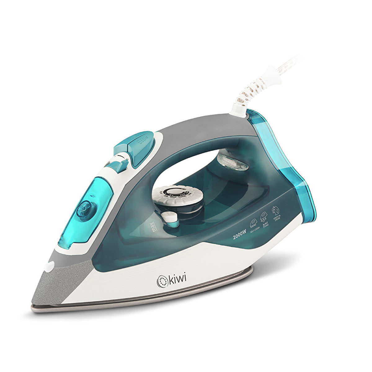 Ceramic Sole Steam Iron KSI-6319C - 2000W with Anti-Drip | Compact - Image #2