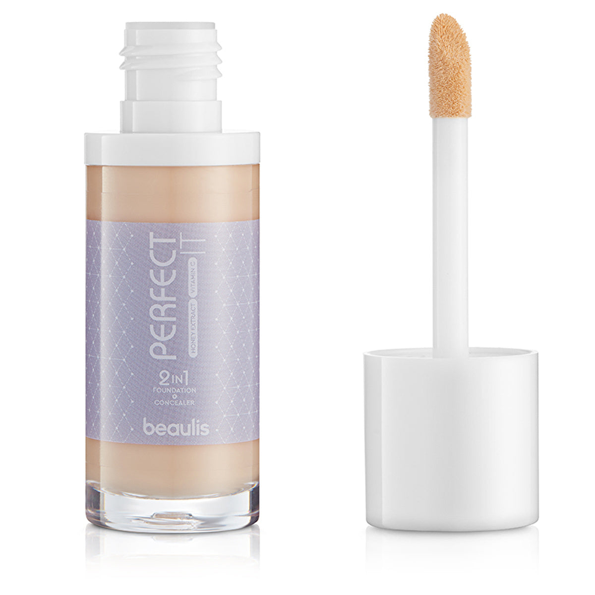 Beaulis Perfect It 2 in 1 Foundation & Concealer - Sand | 0.7 Fl Oz