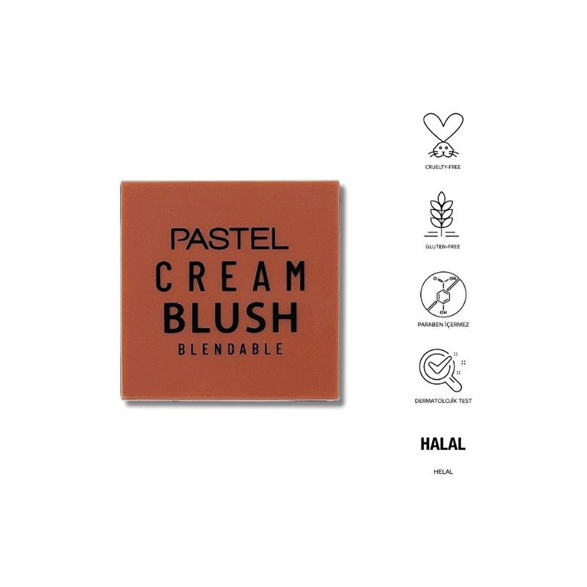 Pastel Profashion Cream Blush No: 47 - Natural Finish | 3.6g