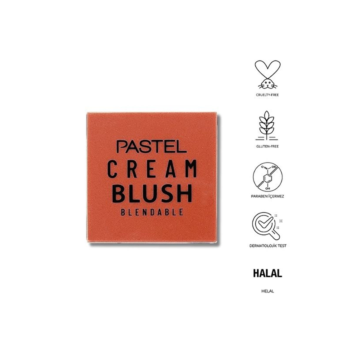 Pastel Profashion Cream Blush No. 46 - Lightweight Formula | 3.6g