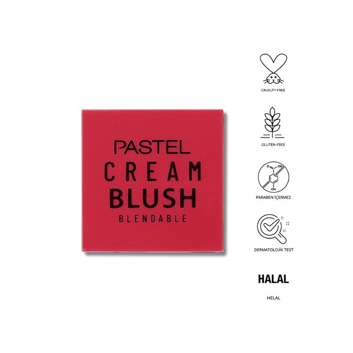 Pastel Profashion Cream Blush No. 48 - Lightweight Formula | Vegan