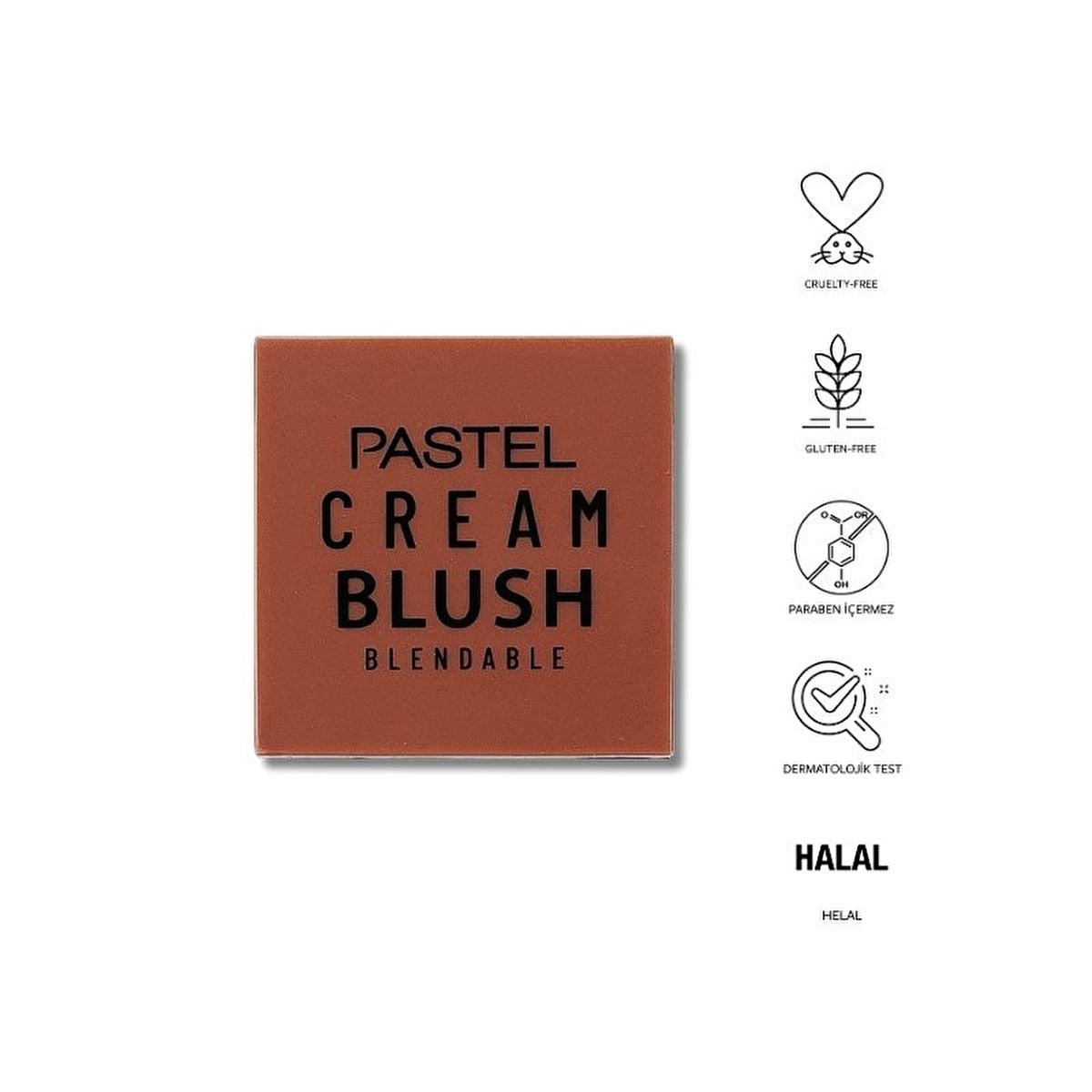 Pastel Profashion Cream Blush No: 49 - Natural Finish | 3.6g