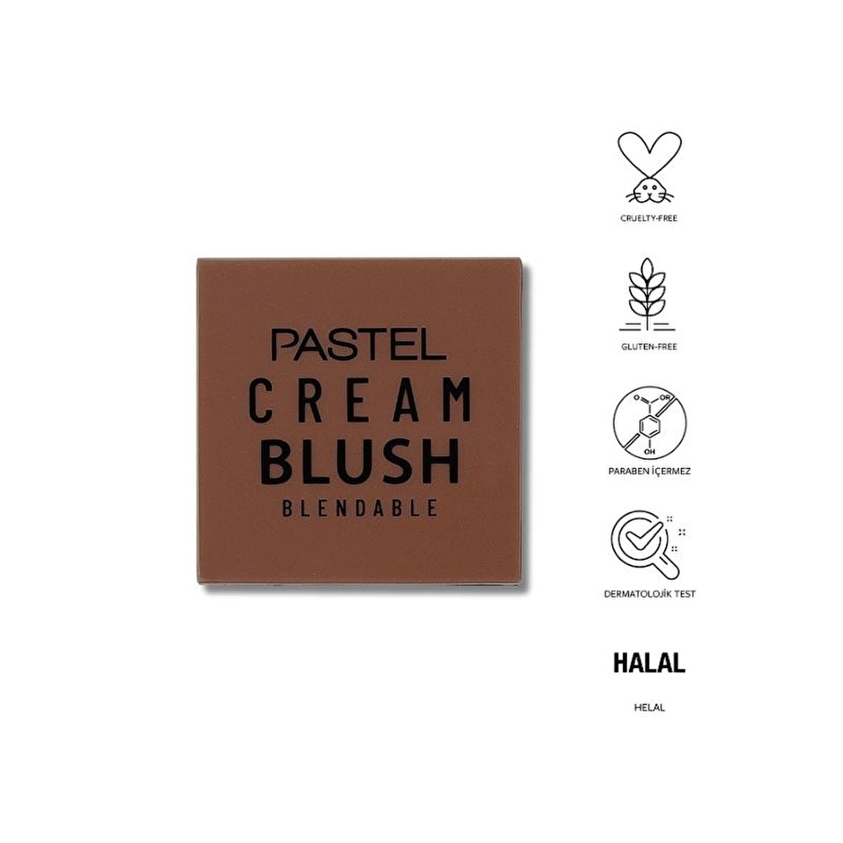 Pastel Profashion Cream Blush No: 50 - Lightweight Formula | 3.6g