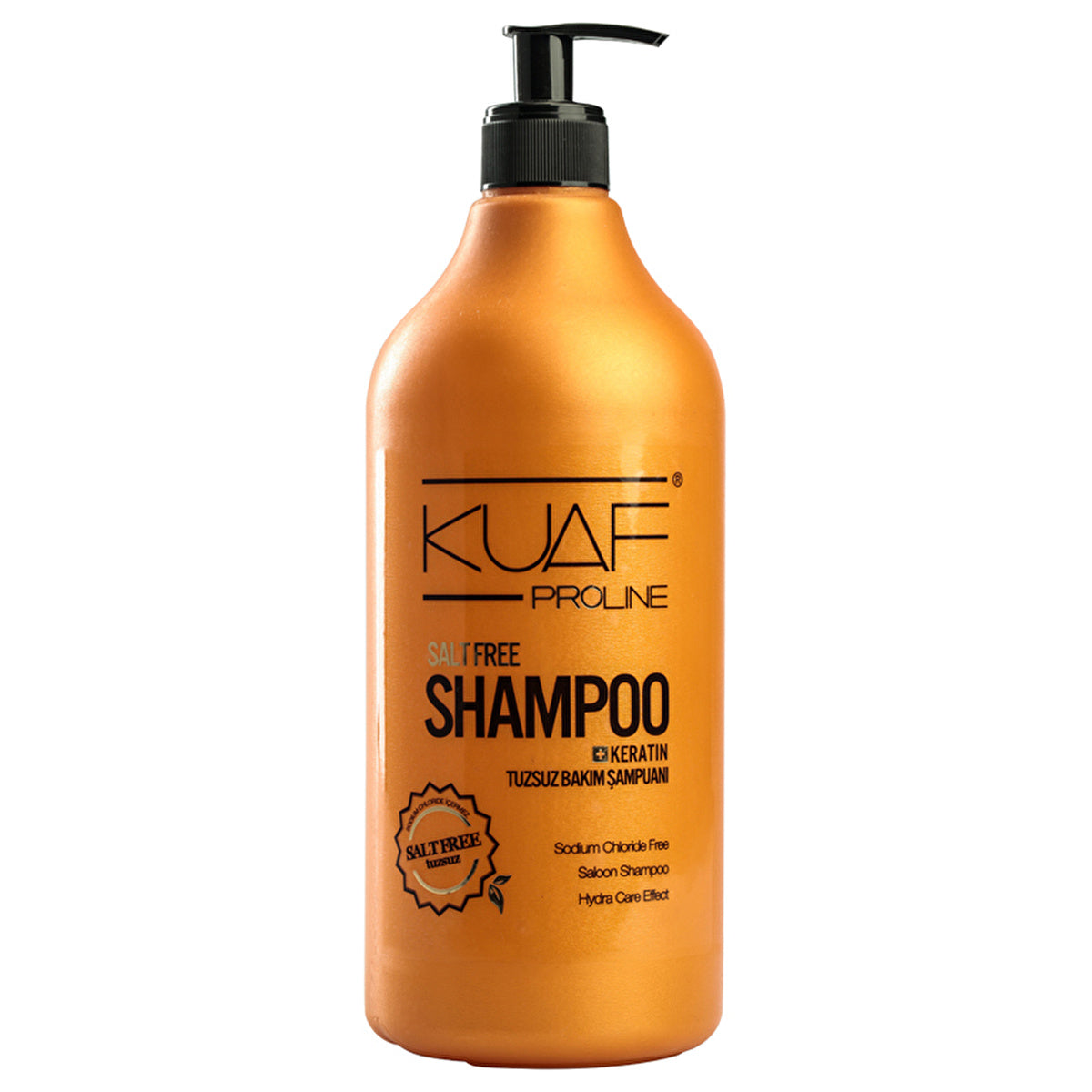 Keratin Hair Care Shampoo Salt-Free 1000ml - Gentle Formula | Kuaf - Image #1