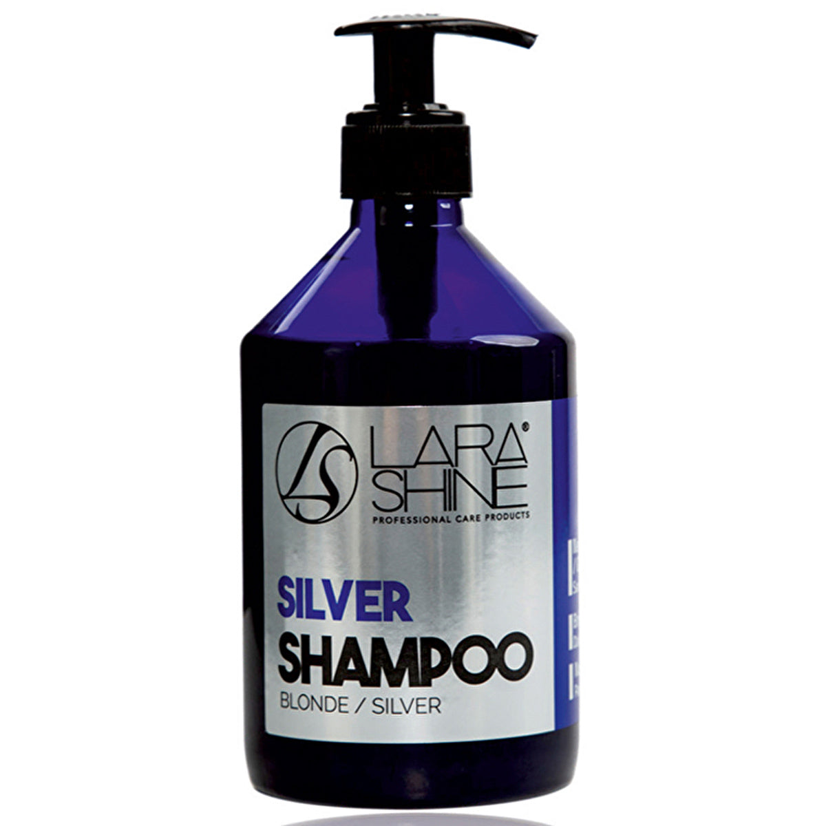 Kuaf Lara Shine Silver Shampoo 500ml - Brightens Gray & White Hair | Color Care - Image #1