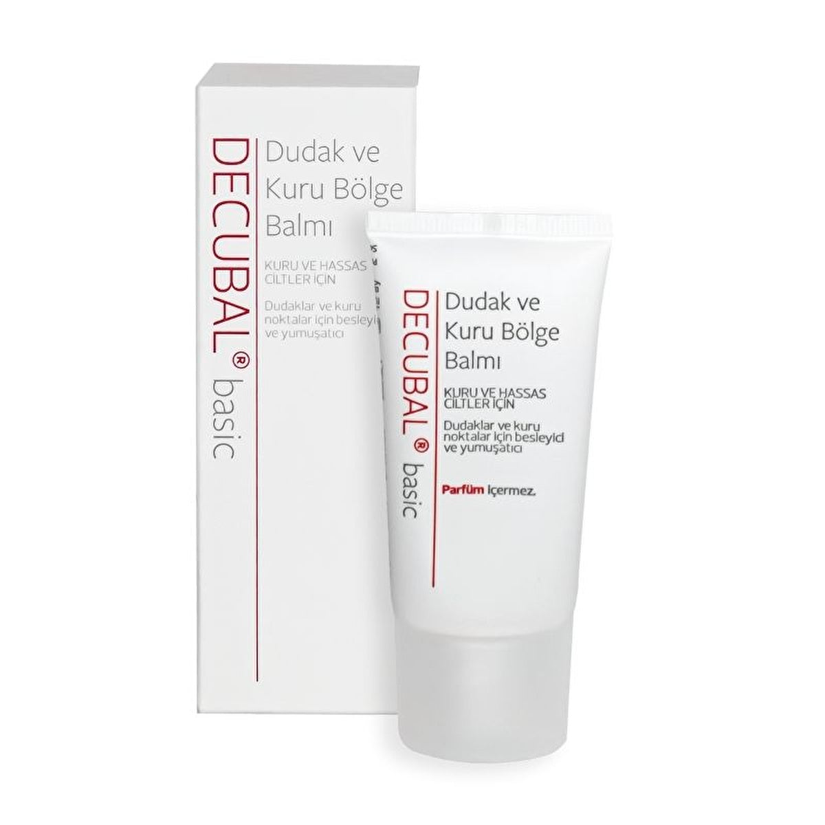 Decubal Basic Lip And Dry Area Balm 30ml - Intensive Care | Sweden