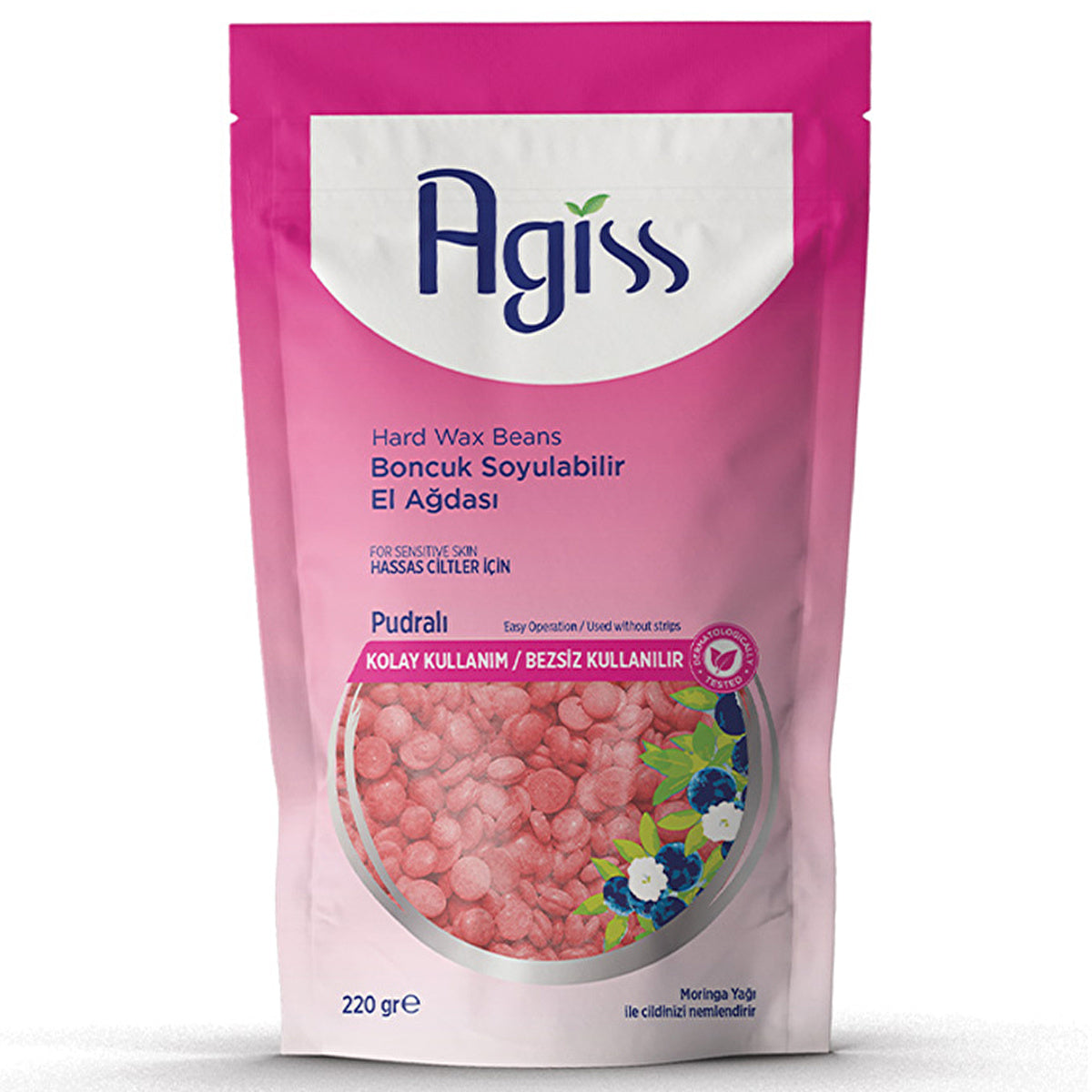 Agiss Bead Wax for Sensitive Skin - Powdered Formula | 220g - Image #1