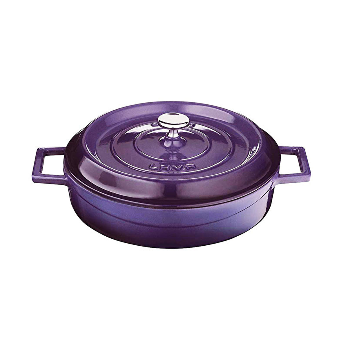 28cm Cast Iron Multipurpose Cookware - Round Design | Durable Quality - Image #1