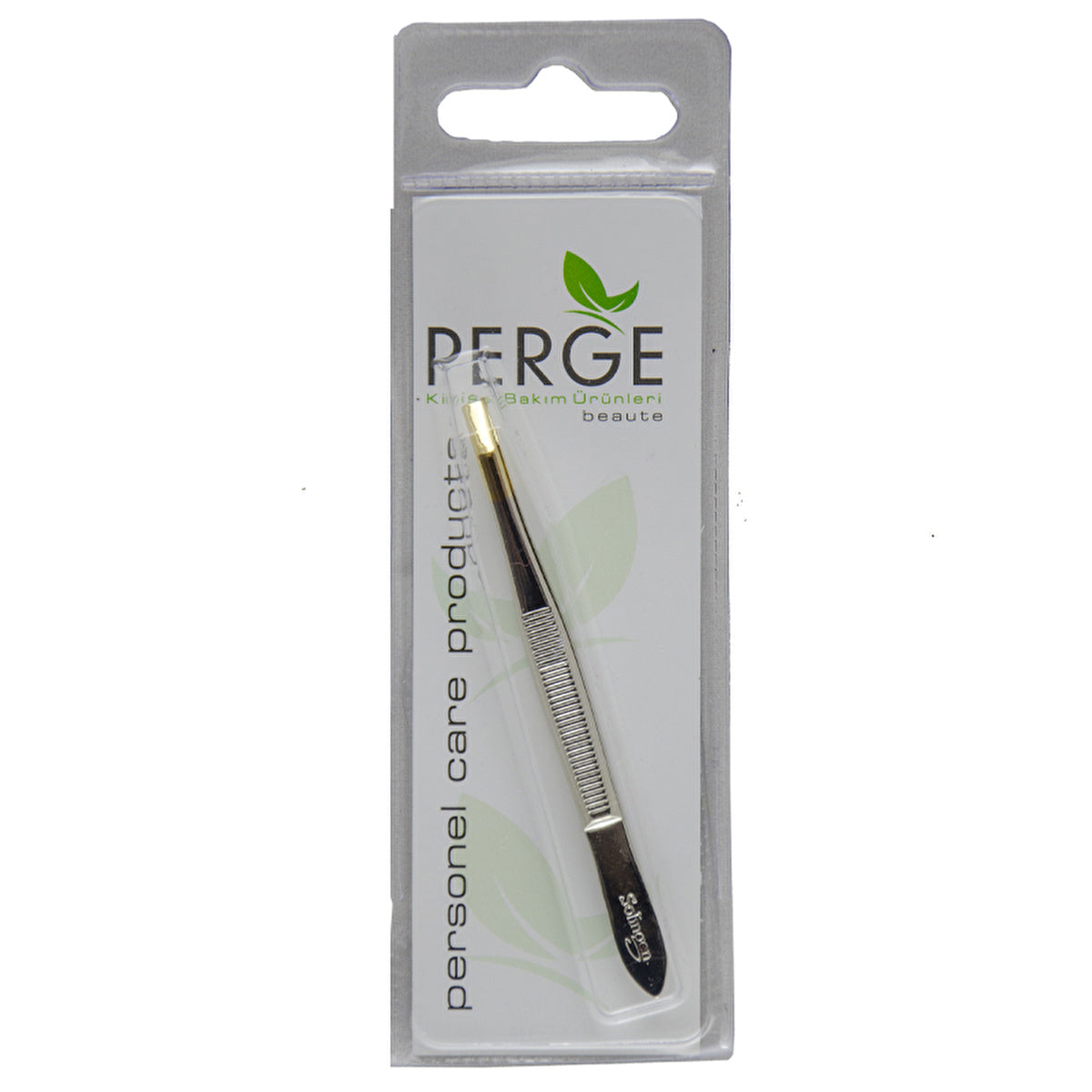 Perge Solingen Gold Tweezers - Precision Craftsmanship | Beauty Tool - Image #1