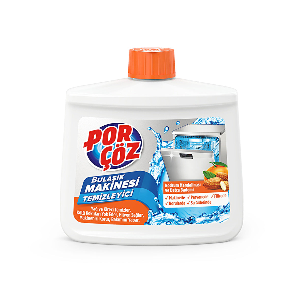 Porcoz Dishwasher Cleaner - Bodrum Tangerine | 250ml - Image #1