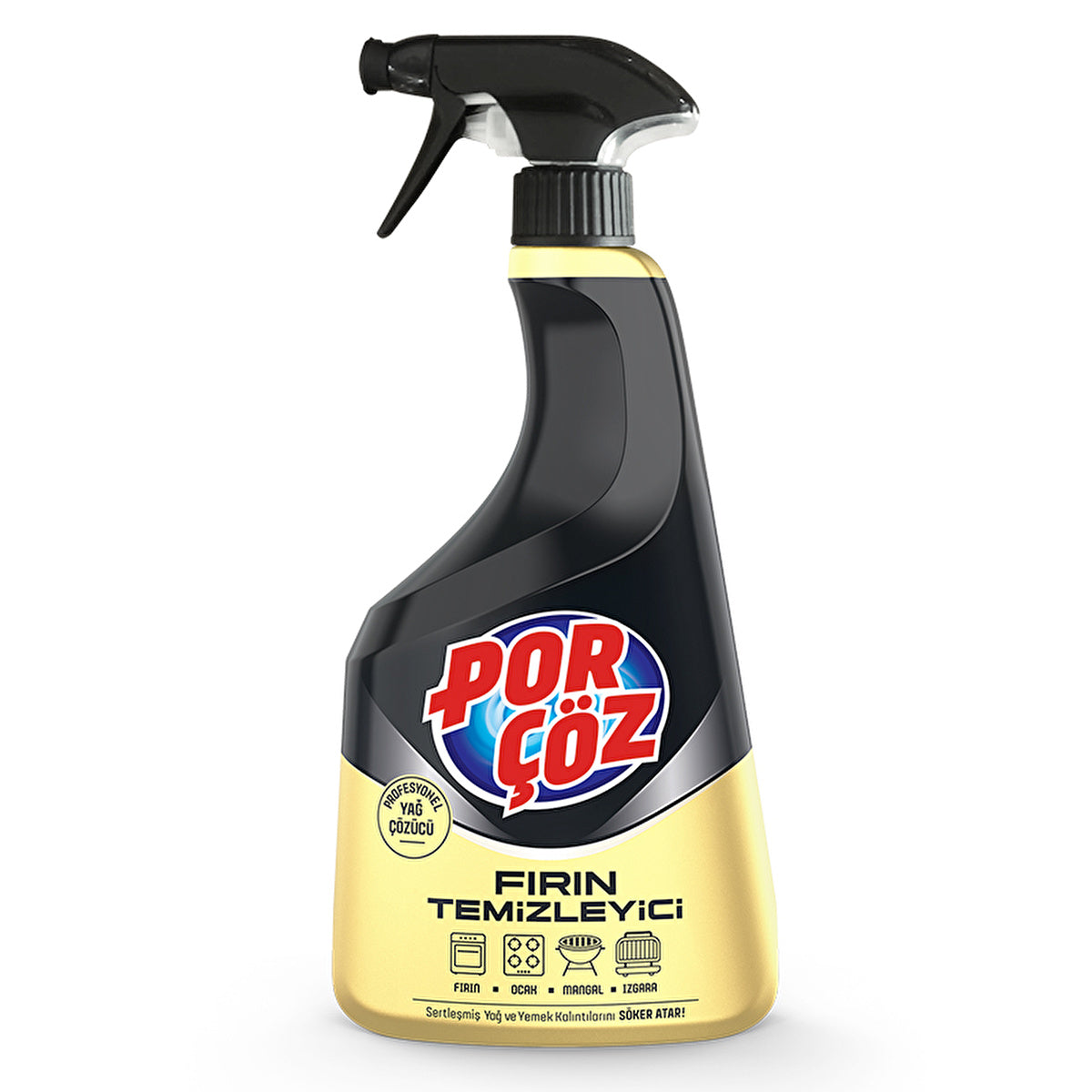 Porçöz Oven Cleaner Spray 750ML - Tough Grease Removal | Effective Formula - Image #1