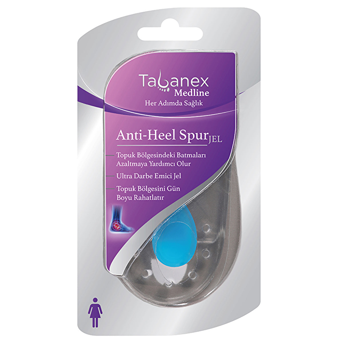 Tabanex Anti-Heel Spur Cushion Insole - Pain Relief | Comfortable Fit