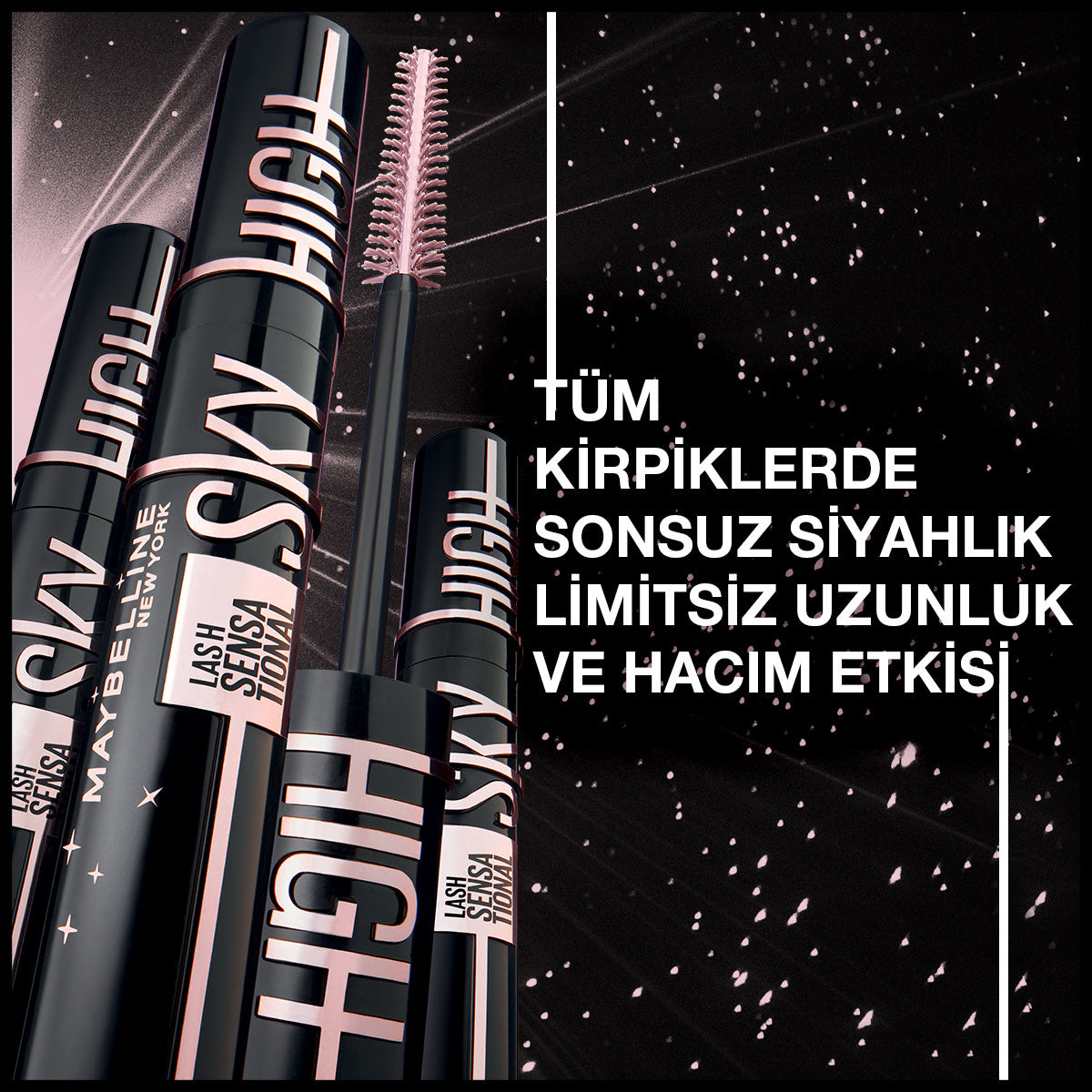 Maybelline Lash Sensational Sky High Cosmic Black Mascara - Extra Black