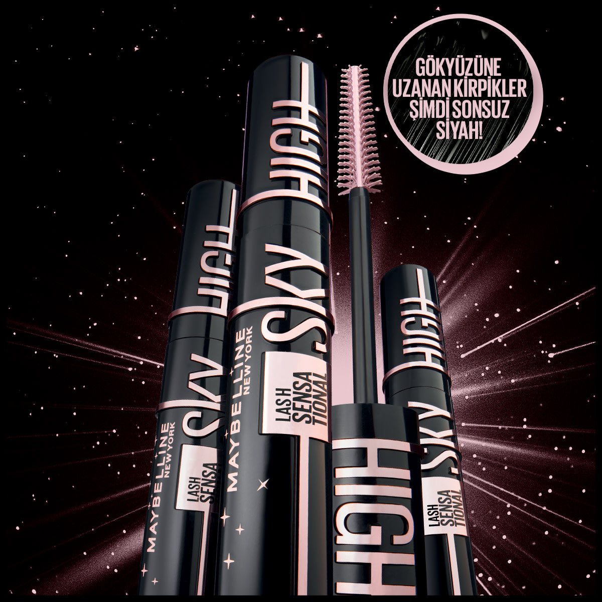 Maybelline Lash Sensational Sky High Cosmic Black Mascara - Extra Black