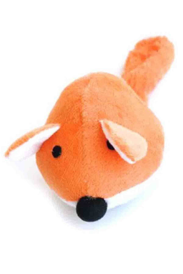 M-Pets Gringo Foxes Plush Pet Toy for Cats & Dogs