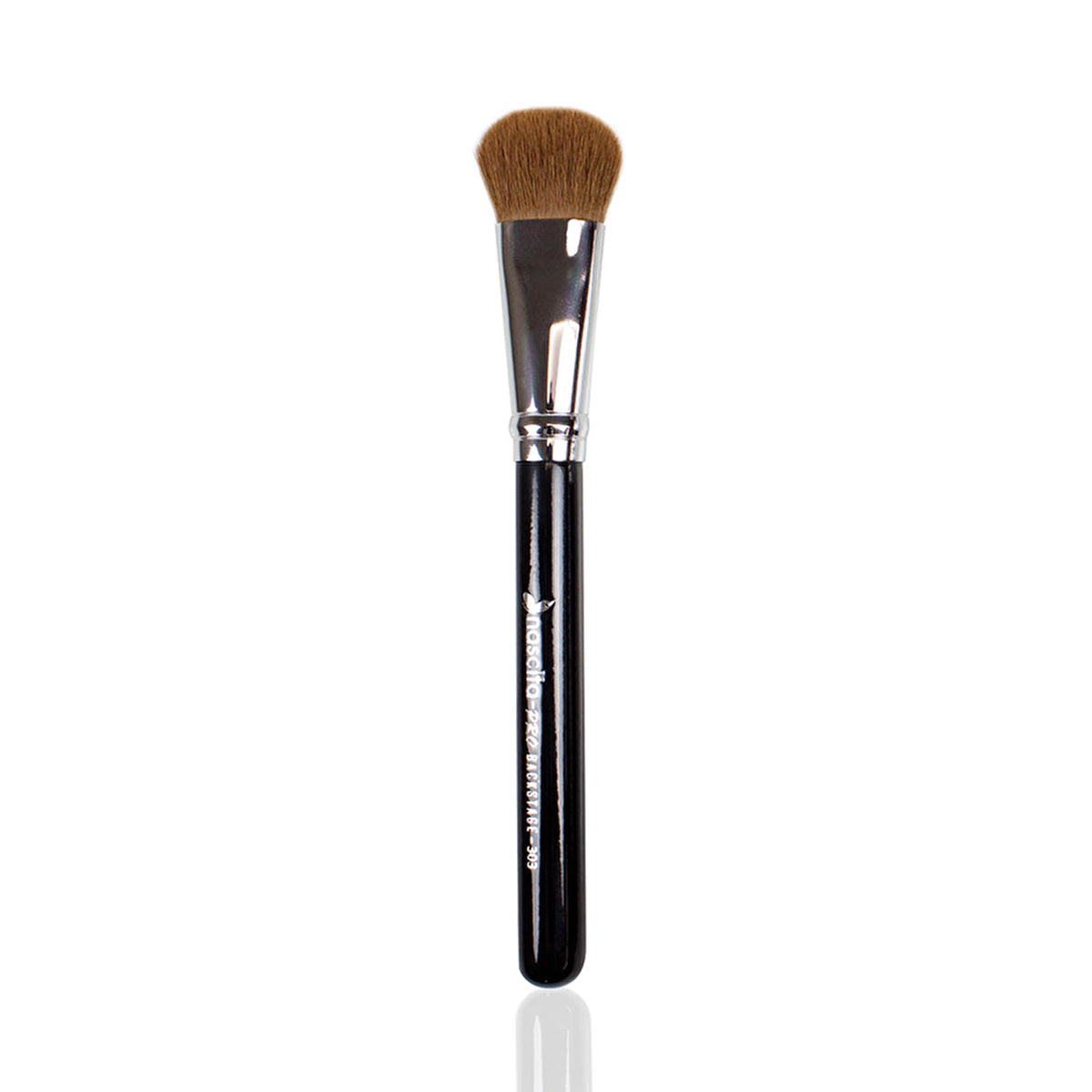 Nascita Flat Top Midi Foundation Brush 303 - For Smooth Application | Makeup Tools