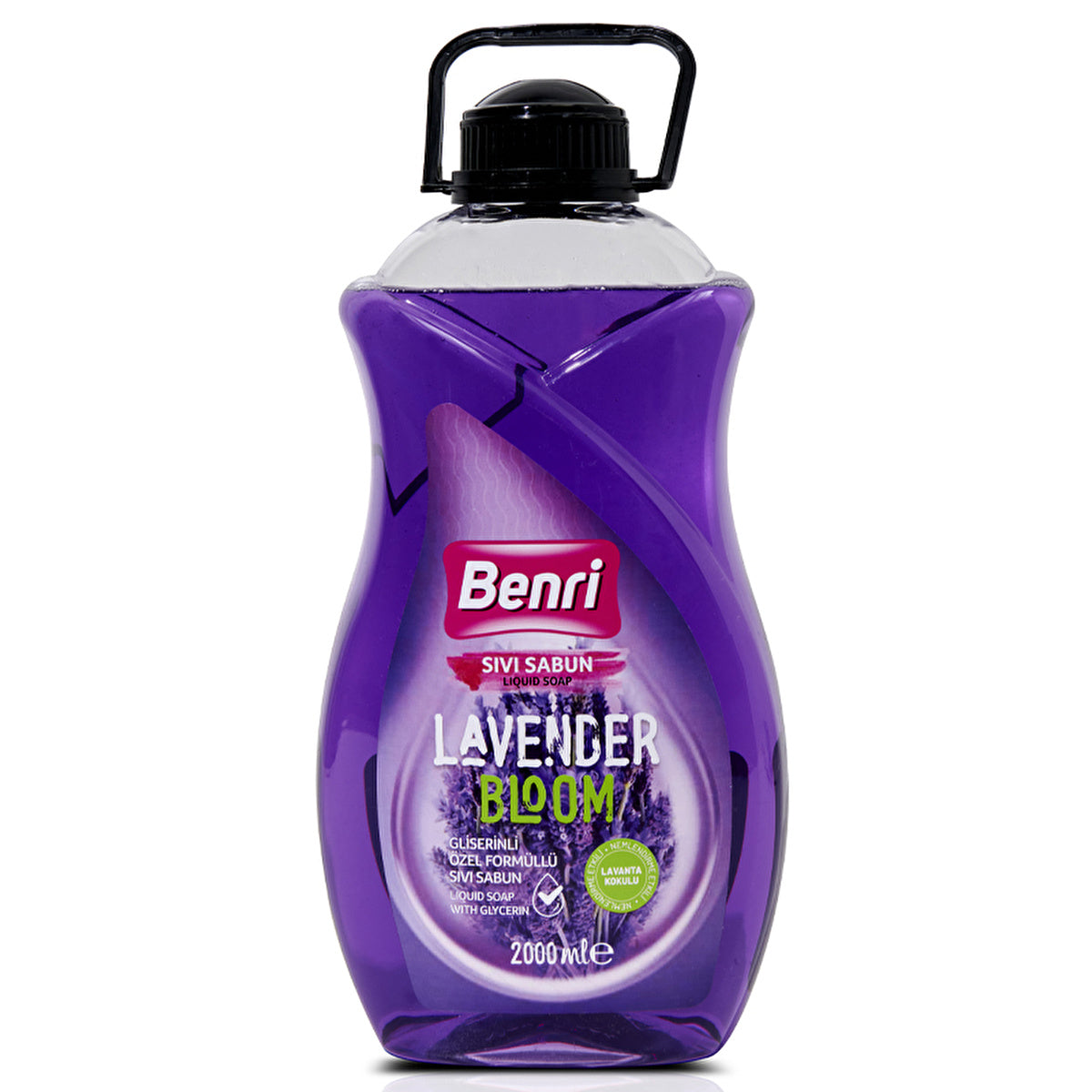 Benri Lavender Bloom Liquid Soap 2L - Gentle Cleansing | Moisturizing