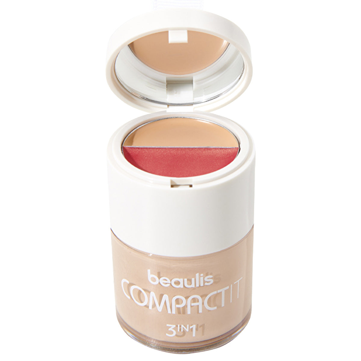 Beaulis Compact It Foundation Blush Concealer 108 Sand - 3 in 1