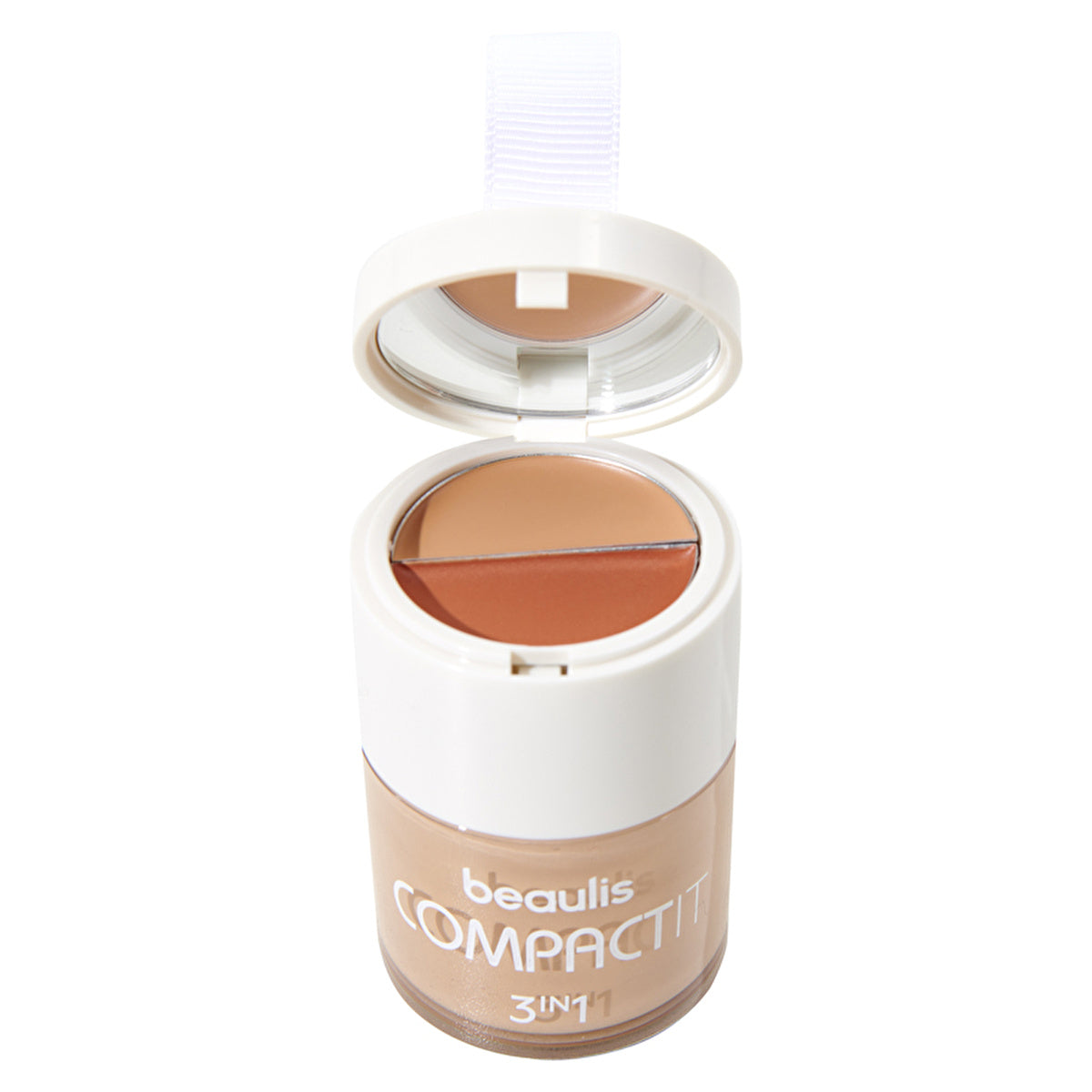 Beaulis Compact It Foundation Blush Concealer - Sand Bliss | 3-in-1