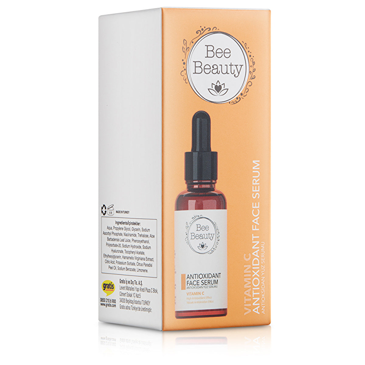 Bee Beauty Vitamin C Antioxidant Facial Serum 30ml - Brightening Boost