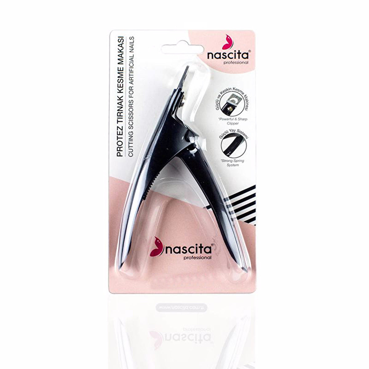 Nascita Nail Clipper for Acrylic & Gel Nails - Sharp & Durable - Image #1