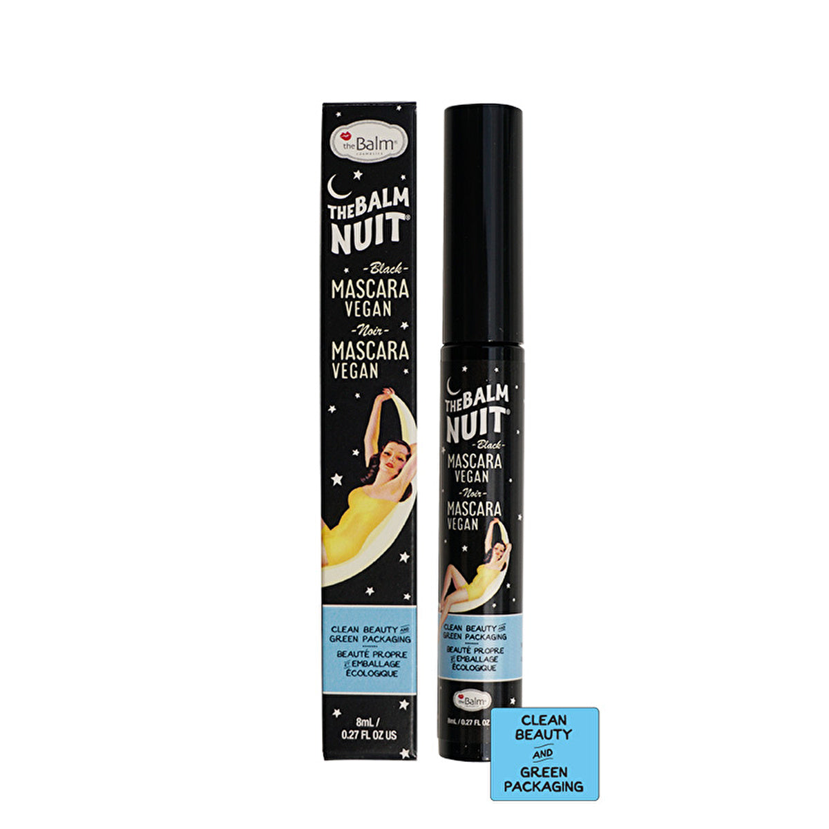 theBalm Nuit Clean & Green Mascara - High Pigment Formula | Vegan