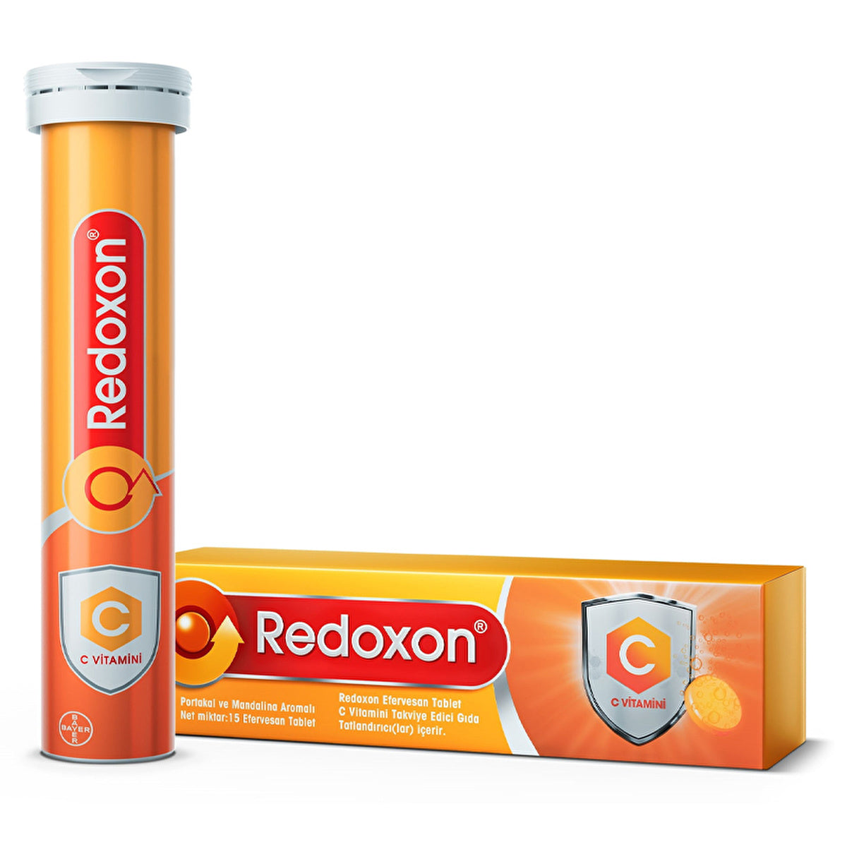 Redoxon Vitamin C Effervescent Tablets 1000mg - 15 Count | Immune Support