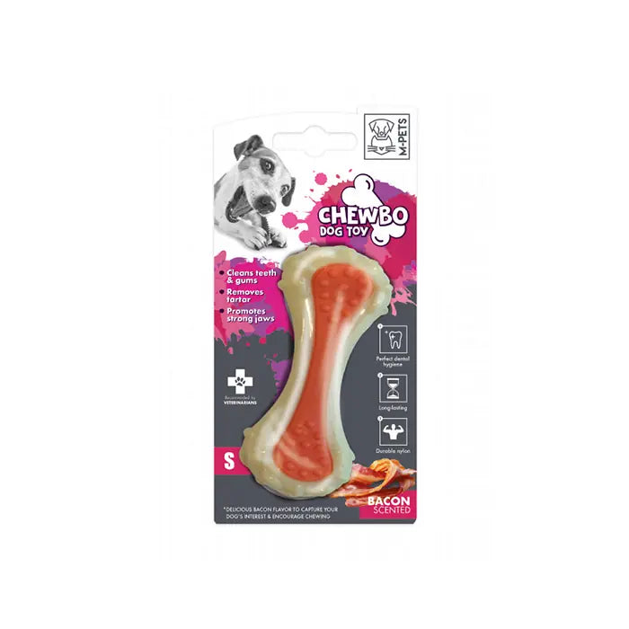 M-Pets Chewbo Choppy Dental Beef Flavored Dog Toy Small