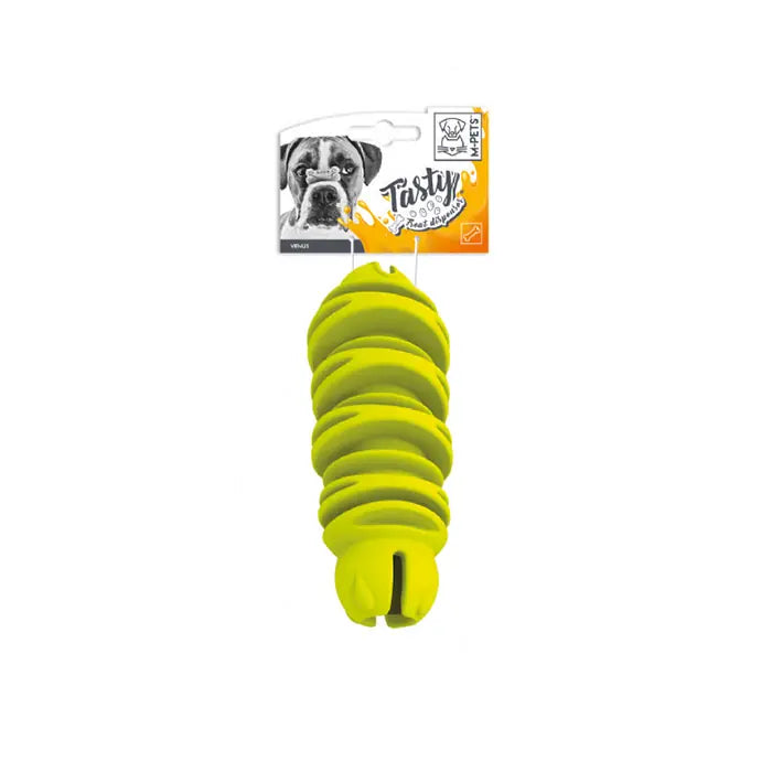 M-Pets Venus Dispensing Rubber Dog Toy Green