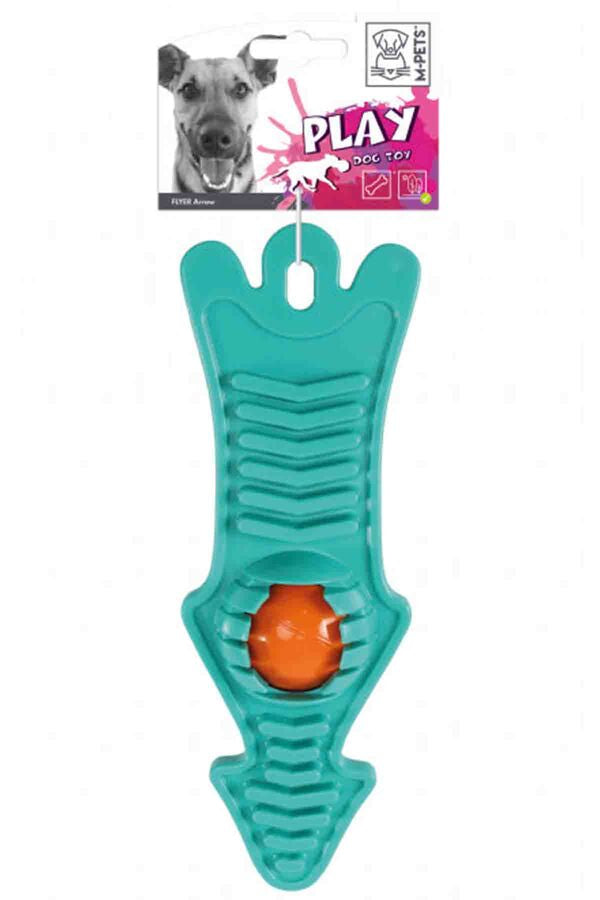 M-Pets Flyer Arrow Dog Toy Durable Rubber Flyer