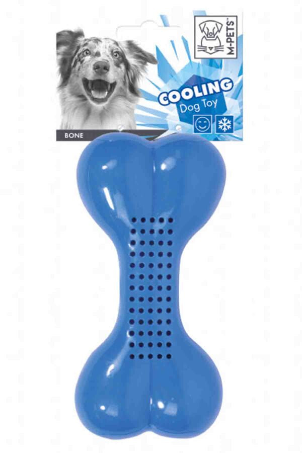 M-Pets Cooling Bone Dog Toy for Summer Refreshment