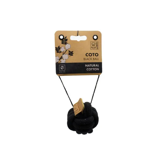 M-Pets Coto Braided Ball Dog Toy for Active Play 6.5cm
