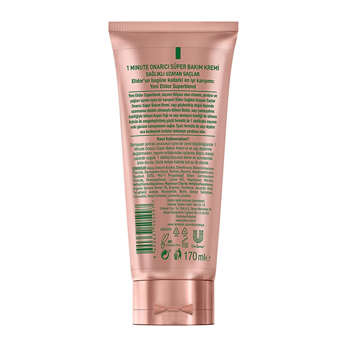 Elidor 1 Minute Repair Super Hair Care Cream 5.7 oz - Healthy Growth - Image #4