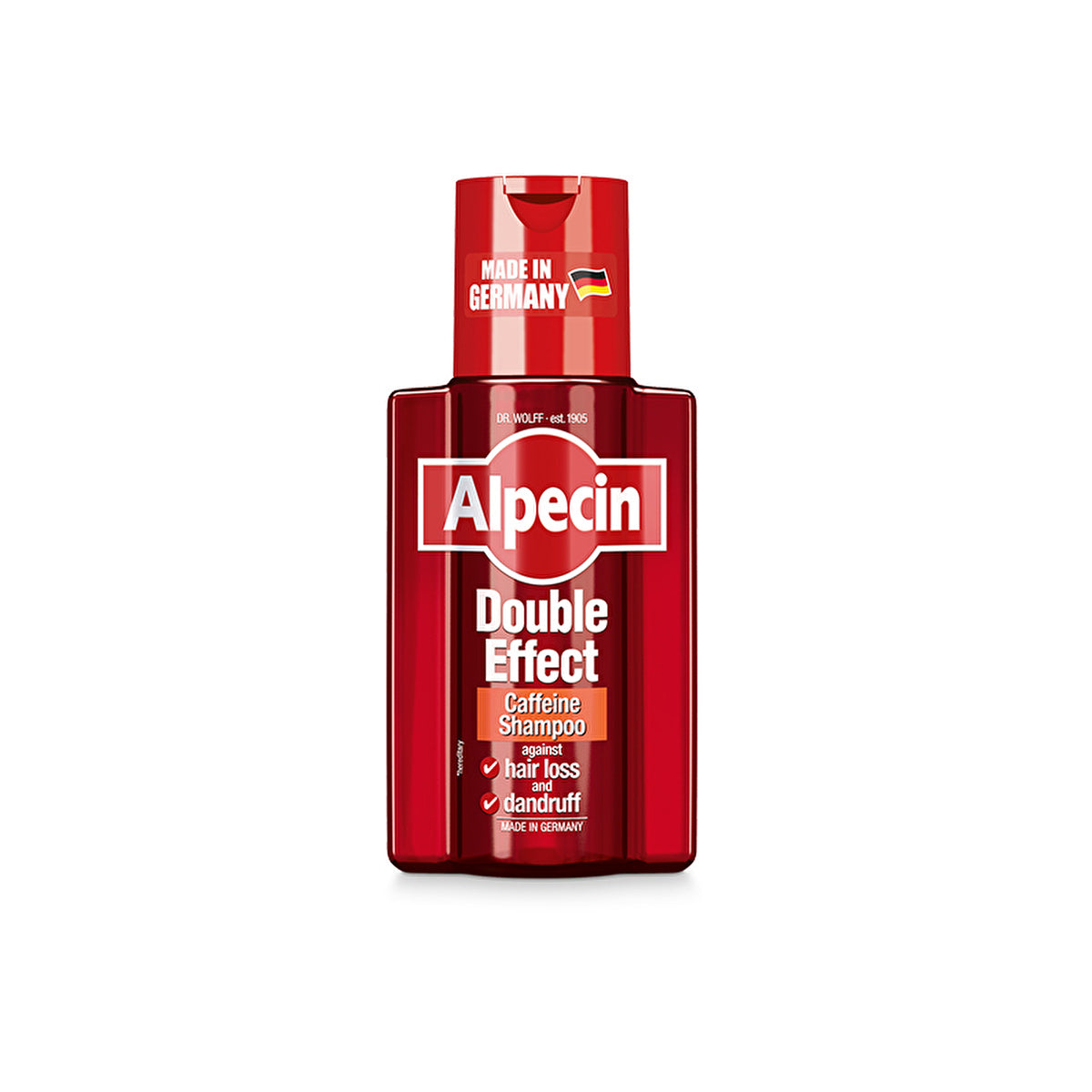 Alpecin Double Effect Caffeine Shampoo 200ml - Anti-Hair Loss | Premium Formula